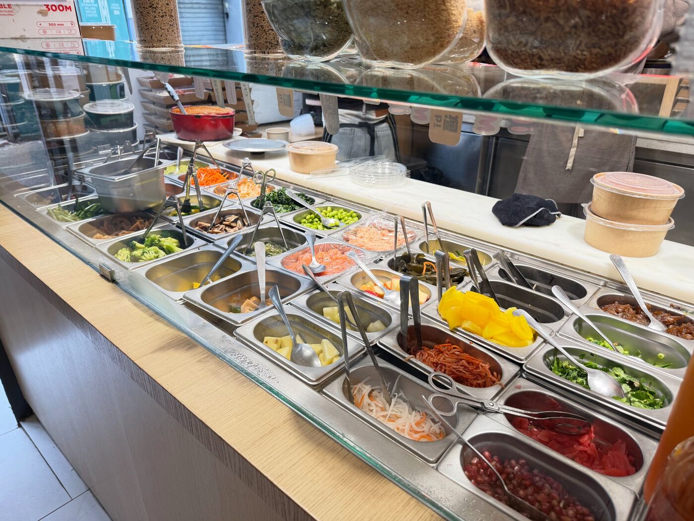 Buffet légumes frais