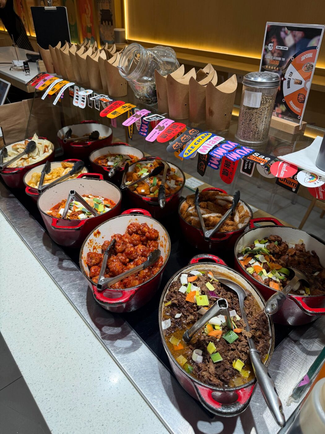 Plats coréens maison